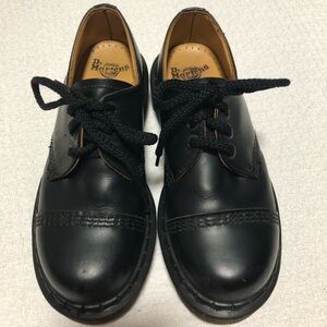 Dr. Martens Vintage Made in England Black Women Size 5 US Leather Dress Shoes